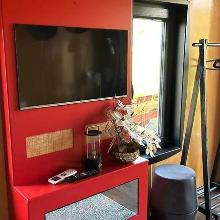 Tiny Haus Roter Wagen *