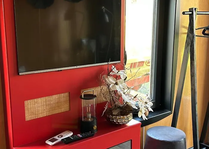 Tiny Haus Roter Wagen *