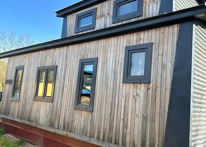 Tiny Haus Roter Wagen *